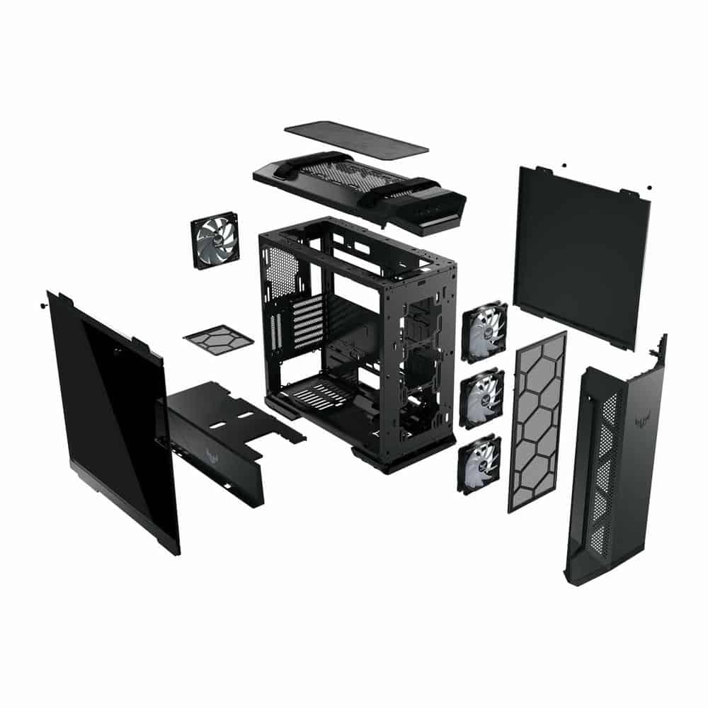 (image for) ASUS TUF GT501 Tempered Glass RGB PC Gaming Case